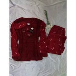 pyjama polaire Rouge